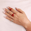 Chili Twirl Ring Silver