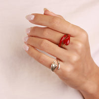 Anillo Chili Twirl Plata