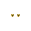 Baby Beating Hearts Glitter Studs