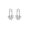 Topos Heart Clip Mini Plata