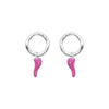 Aretes Spicy Chili Tiny Charm Plata