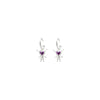GaLOVEtic Mini Silver Hoops