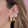 Aretes Robot Mini Plata