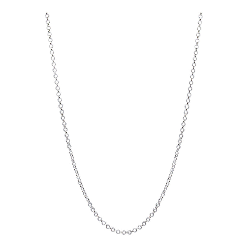 Single Silver Chain 42cm