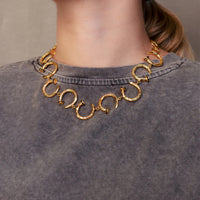 Twirl Spikes Choker