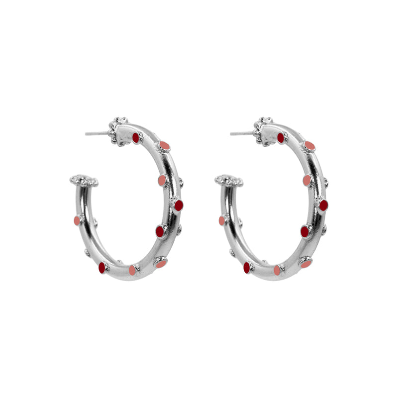 Trufa Mini Hoops Silver