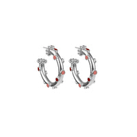 Trufa Tiny Hoops Silver