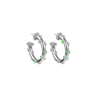 Trufa Tiny Hoops Silver