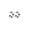 Hula Hoops Micro Silver