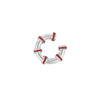 Hula Earcuff Chunky Plata