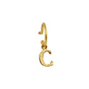 PreOrder Baby Hoops 9mm Letra Gold
