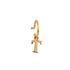 PreOrder Baby Hoops 9mm Letra Gold