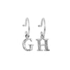 PreOrder Baby Hoops 9mm Silver Letter