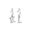 PreOrder Baby Hoops 9mm Silver Letter