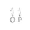PreOrder Baby Hoops 9mm Silver Letter