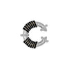 Earcuff Magic Stick Twirl Plata