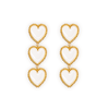 Triple Hartt Earrings