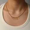 PreOrder 7 Letters Gold Chain