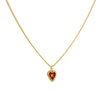 Cadena 1 Letra Heart Rojo