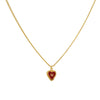 Cadena 1 Letra Heart Rojo