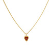 Cadena 1 Letra Heart Rojo
