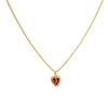 Cadena 1 Letra Heart Rojo