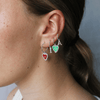PreOrder Baby Hoops 9mm Silver Letter