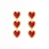 Triple Hartt Earrings
